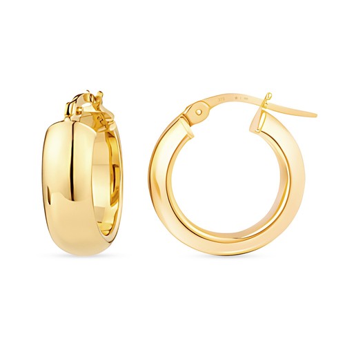 Solid 9ct yellow gold broad - 9ct,