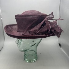 Classics By Failsworth Millinery Purple Wedding Hat - One Size