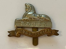 The Lincolnshire Regiment Cap Badge