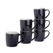 6x Coloured Tea Coffee Mug