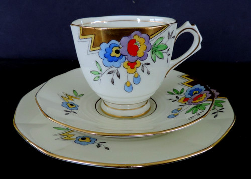 Art deco vintage china - china, tea