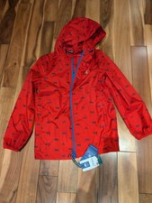 Joules Waterproof Red Jacket