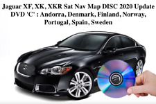 Jaguar XF, XK, XKR Sat Nav Map DISC Update - DVD 'C'  Portugal, Spain & EU 2020