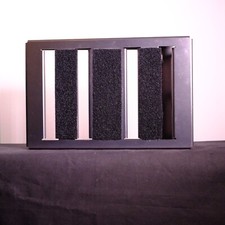 Morton Pedalboards,  Long Slant 8 : 4 Boss Pedals & Power Supply Size Modular