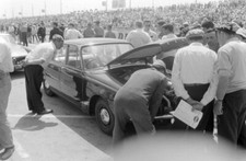 A Rover T4 Gas Turbine saloon