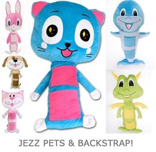 CAR SEAT BELT BUDDIES BLUE CAT