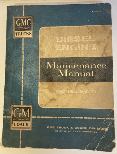 Gmc truck coach diesel - ,