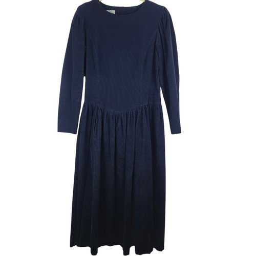 Laura ashley vtg navy corduroy - ashley,
