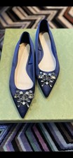 Ladies Zara Shoes Size 4 Blue