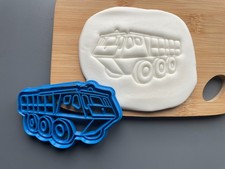 Alvis Stalwart cookie/ biscuit cutter, decorating ideas, dad gift, the stolly
