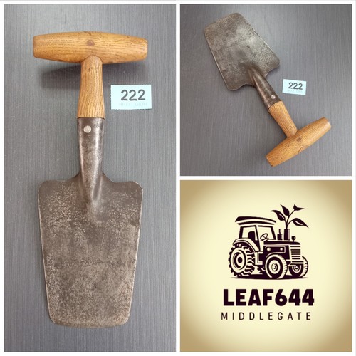 Vintage planting handle - t,