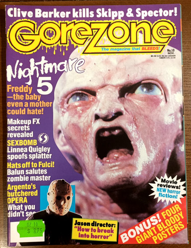 Gorezone 1989 us - 10,,