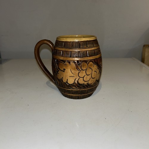 Vintage ceramic barrel mug - , in