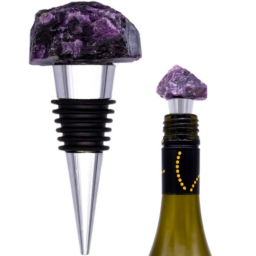 Wine bottle stopper stone - stopper,