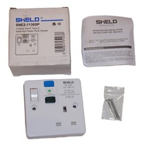 RCD Socket 1-Gang 13A Switched