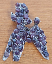 Handmade Vintage Poodle Brooch