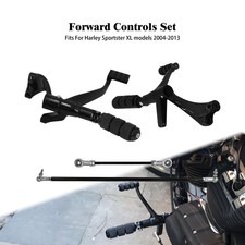 Forward Controls Foot Pegs Levers Linkages For Harley Sportster XL883 1200 04-13