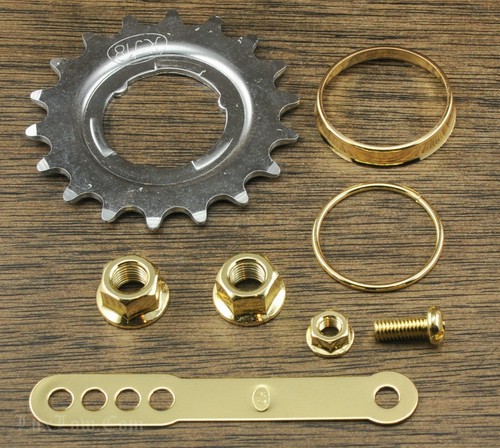 Gold coaster brake hub - coaster,