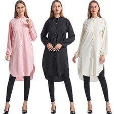 Muslim women buttons shirt - muslim,