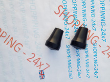 Fit For Vespa PX 125, 150, 200 BLACK RUBBER 22mm CENTRE STAND FEET