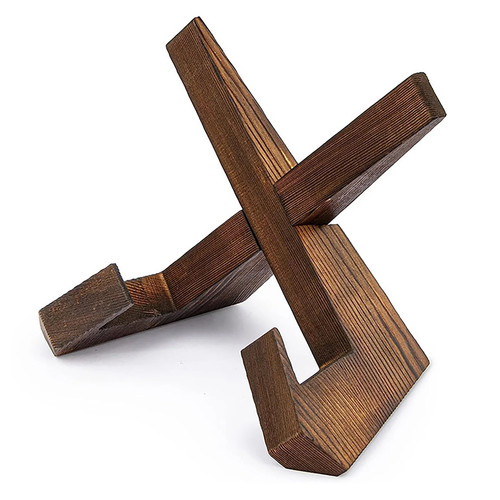 Wooden plate display - plate,