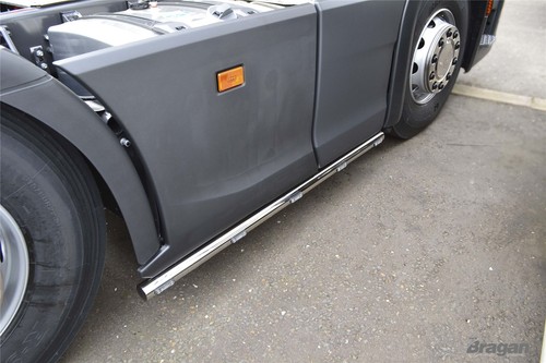 Side bars amber leds for - side, +