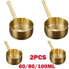 2x Gold Mini Pot Frying