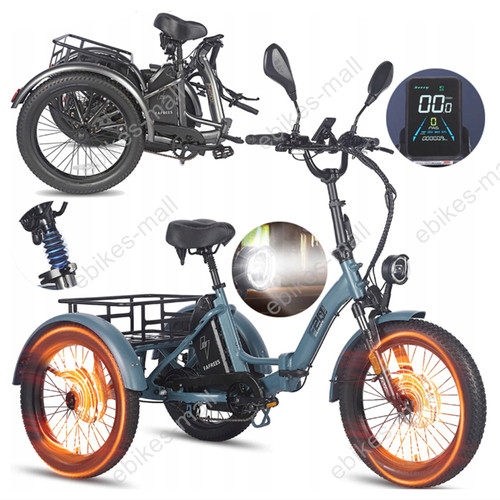 20in electric tricycle - 20in,