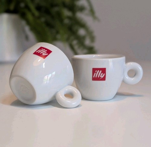 Illy espresso coffee cups pair - illy,