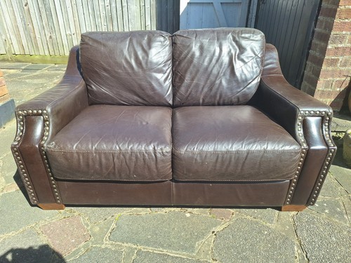 Two seat dark - , leather
