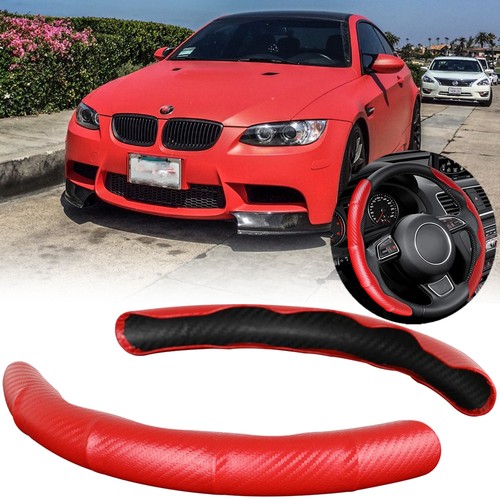 Carbon look leather steering - carbon,