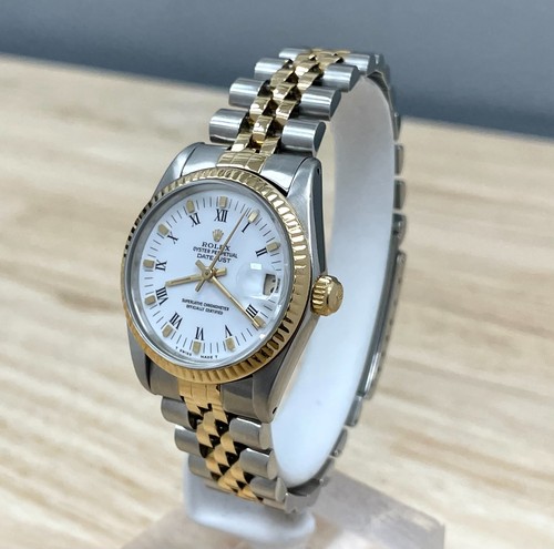 Rolex two tone datejust - rolex,