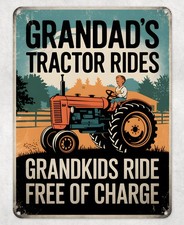 Grandad's Tractor Rides Metal