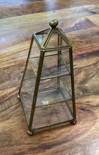 Vintage enesco brass and glass - vintage,
