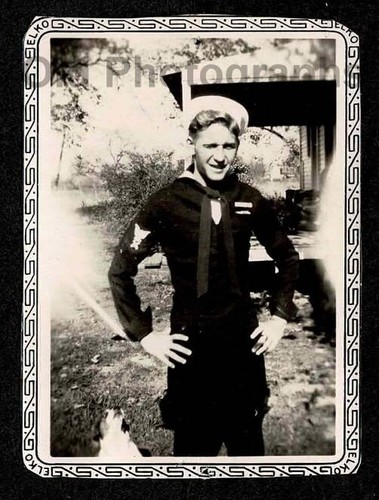 Ww2 era handsome young sailor - ww2,