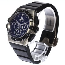 OMEGA CONSTELLATION DOUBLE EAGLE MISSION HILLS WORLD CUP 35mm Titanium #C1799