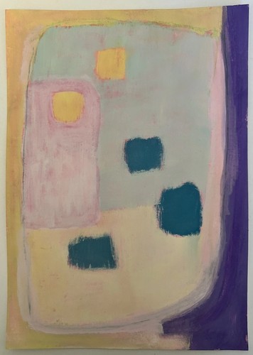 Abstract contemporary painting - abstract,