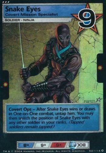 Snake eyes covert mission - -,