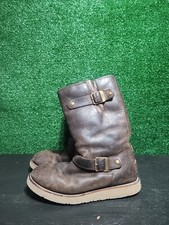 Ugg Kensington II boots Brown leather sz 8 (Style 1004144)