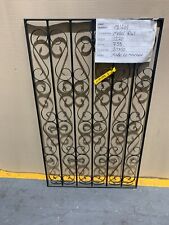 Flat Top Metal Garden Fence Panel 735mm Wide x 1220mm High