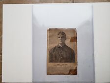 Jimmy Williams Yankees 1904 Sporting Life Newspaper Phototypes RARE!