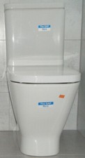 Roca The Gap Back To Wall Rimless Close-Coupled WC Dual Flush Cistern Seat Cover