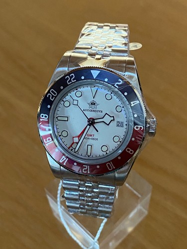 Addiesdive luxury gmt - luxury, quartz