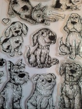 Silicone Stamps Various Dogs