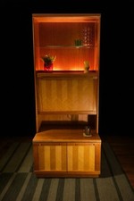 Rare Gplan Teak Herringbone