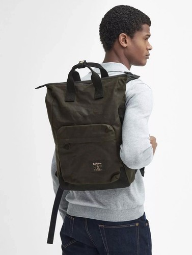 Barbour field wax backpack - field,