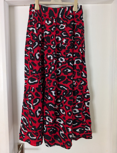 George animal print tiered - animal,