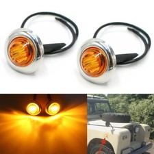 2x Amber Side Light Indicator