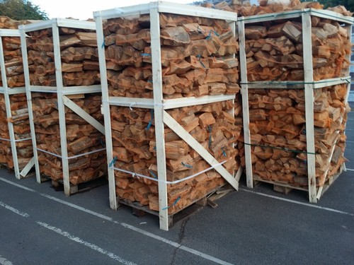 Logs net kiln dried open - ,