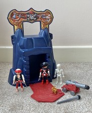 PLAYMOBIL TAKE ALONG PIRATE DUNGEON CAVE 4776 - Incomplete Set - Free P&P!!